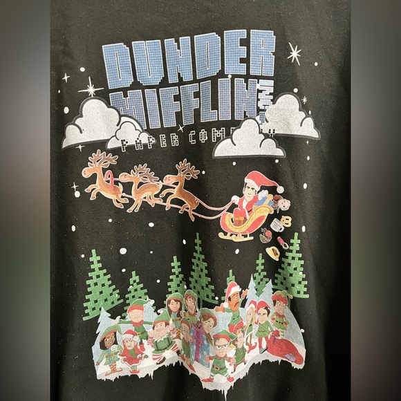 Dunder Mifflin Inc Paper Company crewneck size large - Picture 2 of 3